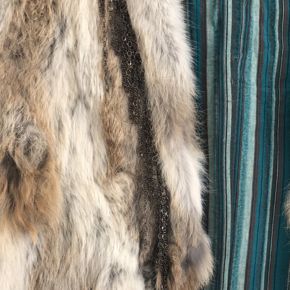 PITC Real Rabbit Fur Vest - Picture 6 of 14